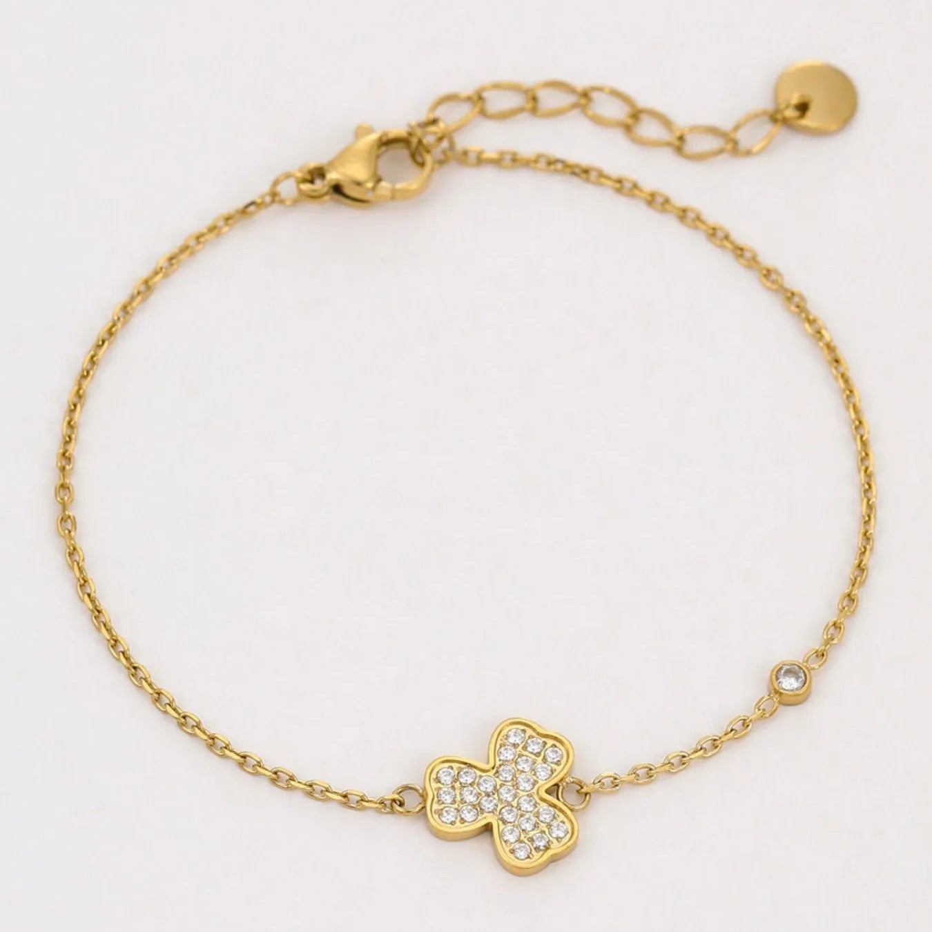 Lumen Clover Bracelet - Ivory Embers