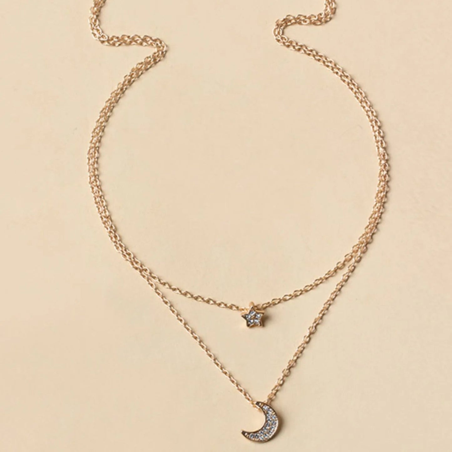 Celestia Drift Necklace - Ivory Embers