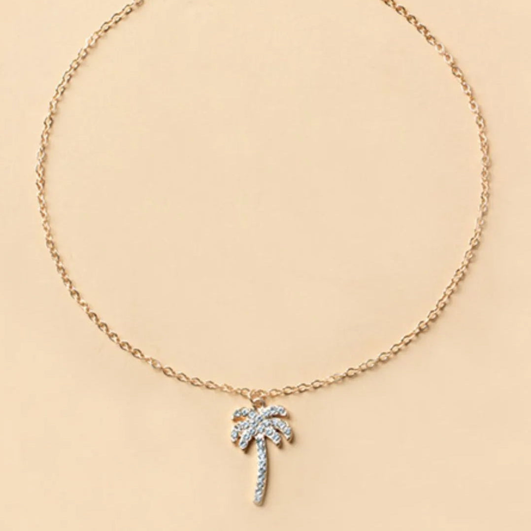 Palmlight Pendant Necklace - Ivory Embers