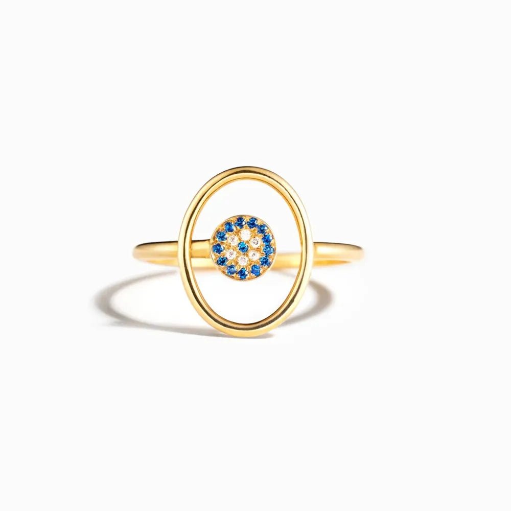 Celestia Eye Ring - Ivory Embers