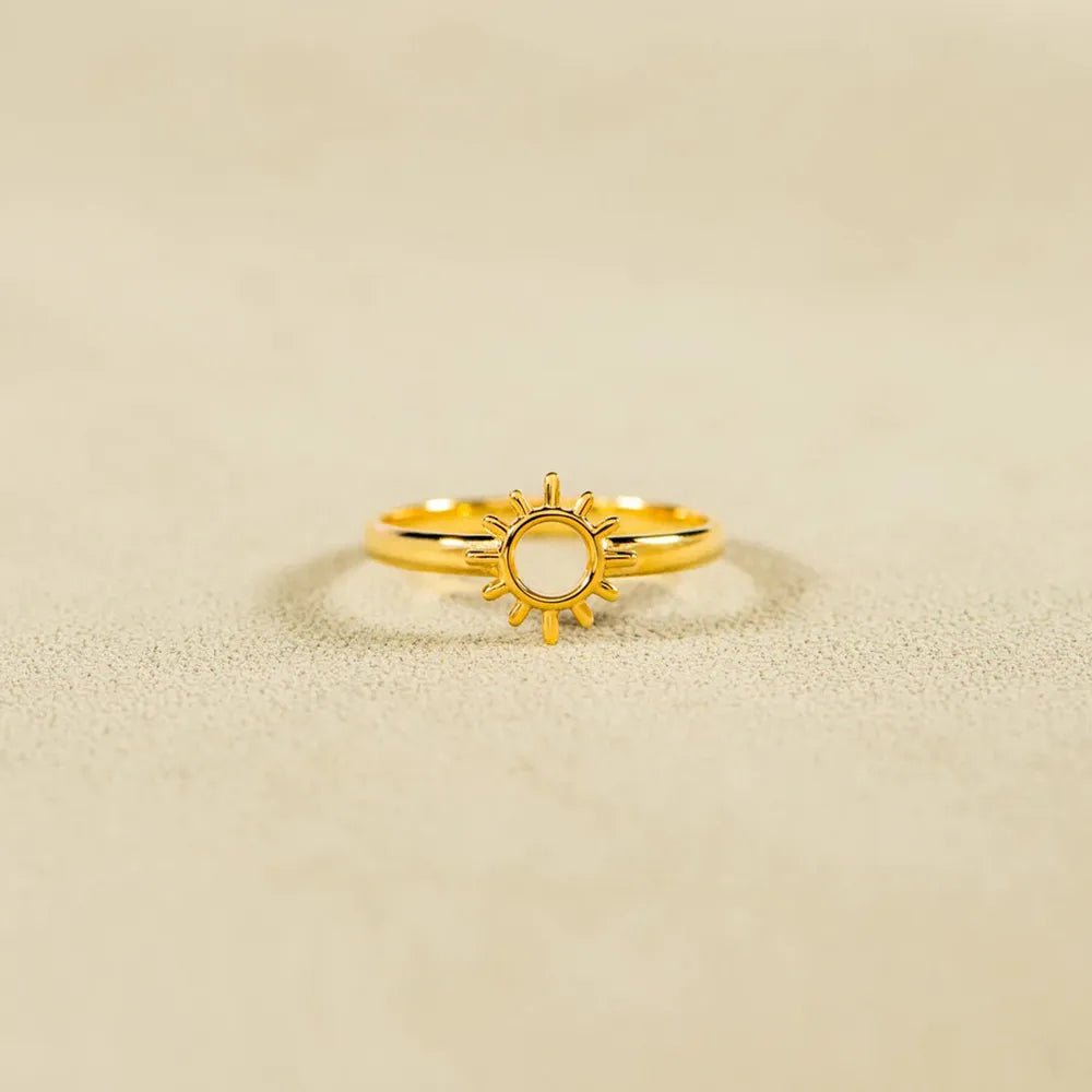 Solara Whisper Ring - Ivory Embers
