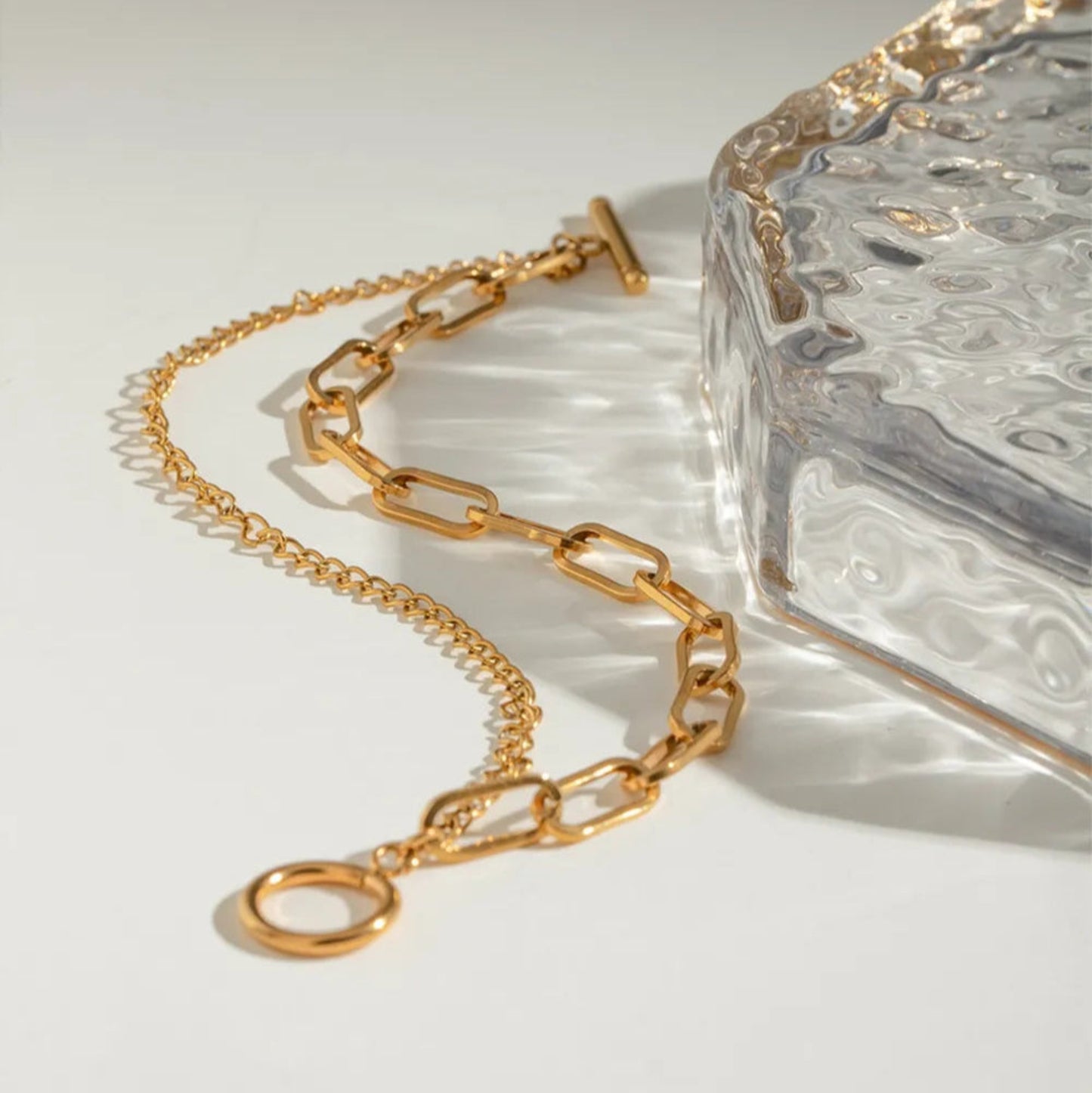 LumenLink Bracelet - Ivory Embers