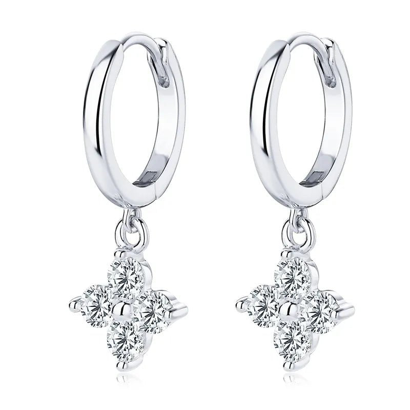 LustraDrop Earrings - Ivory Embers