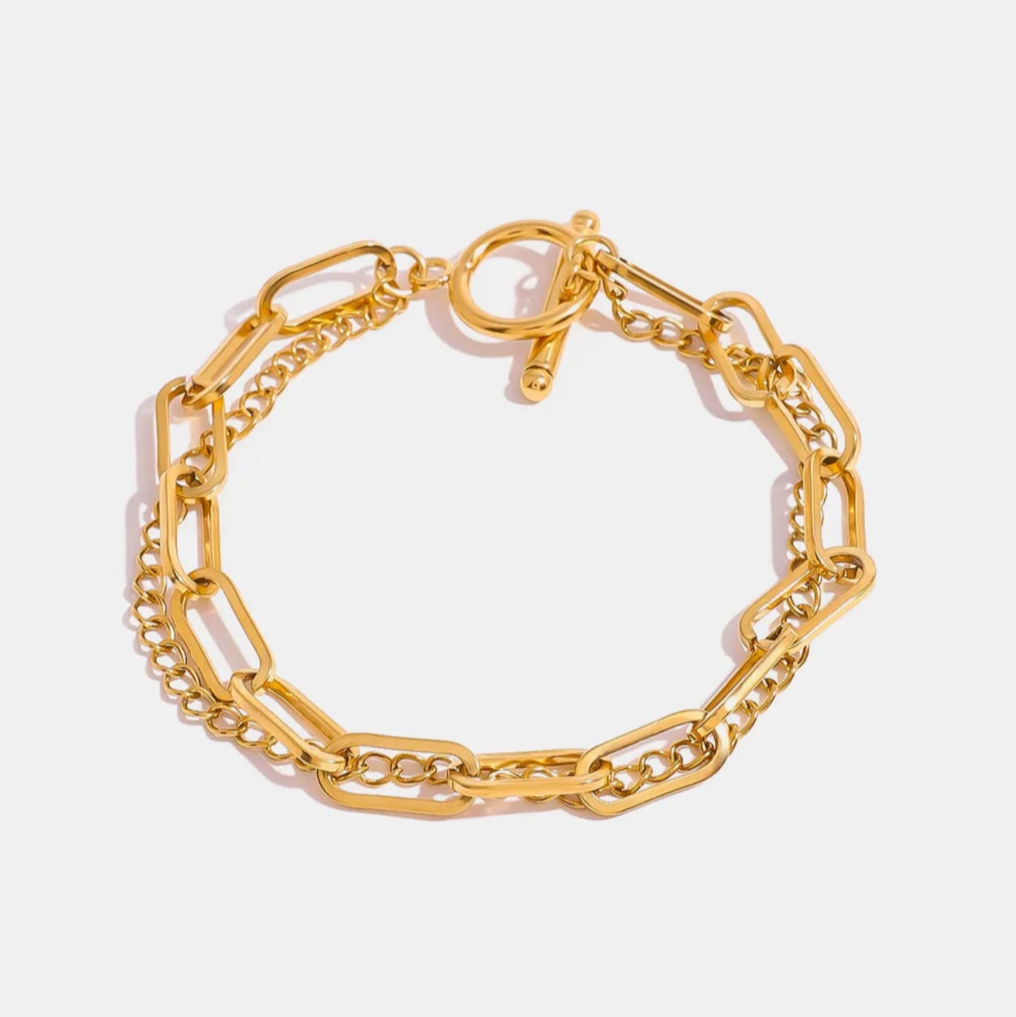 LumenLink Bracelet - Ivory Embers