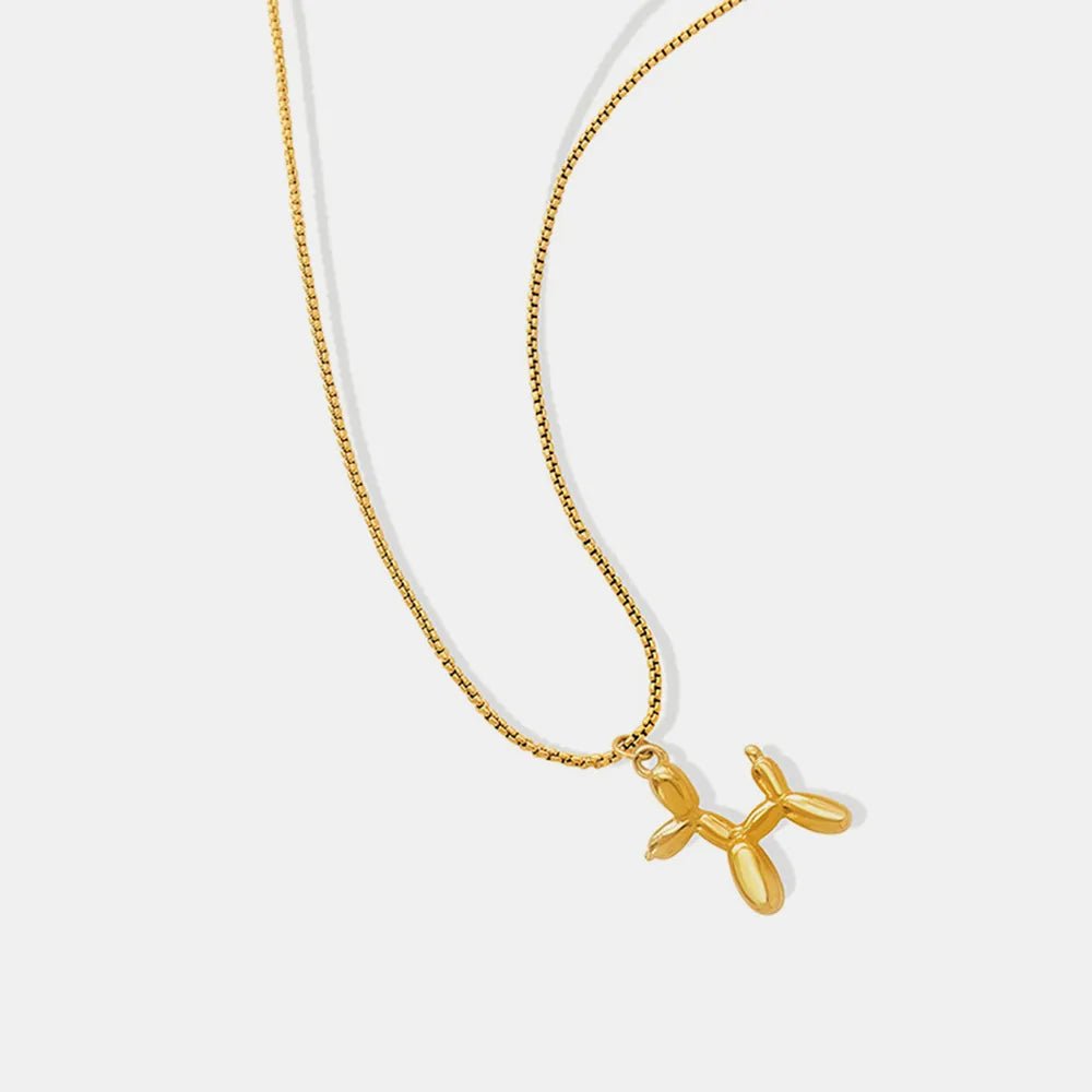 LumiPup Charm Pendant - Ivory Embers