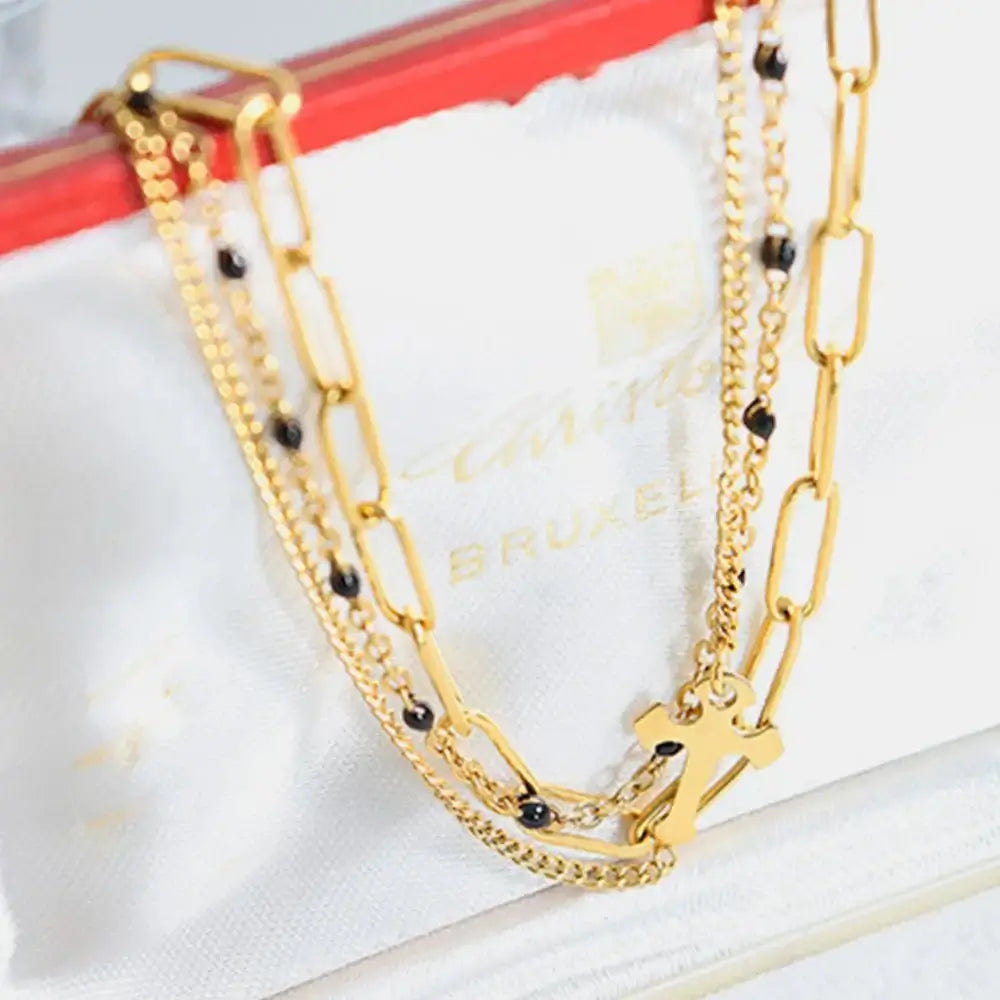 Layerlight Chain Bracelet - Ivory Embers