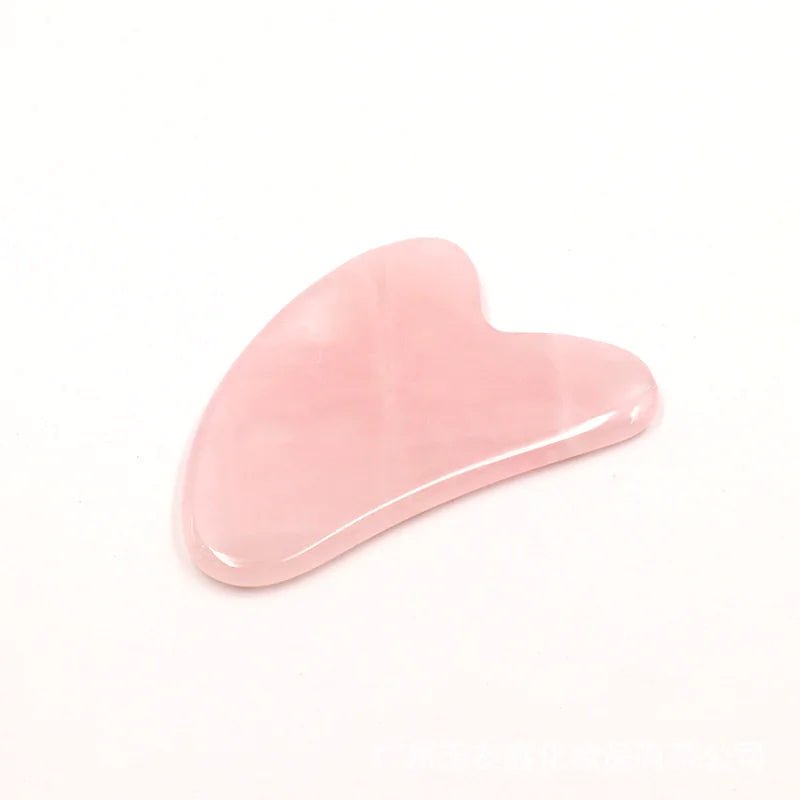 The Whisper Curve: Jade Gua Sha Tool - Ivory Embers
