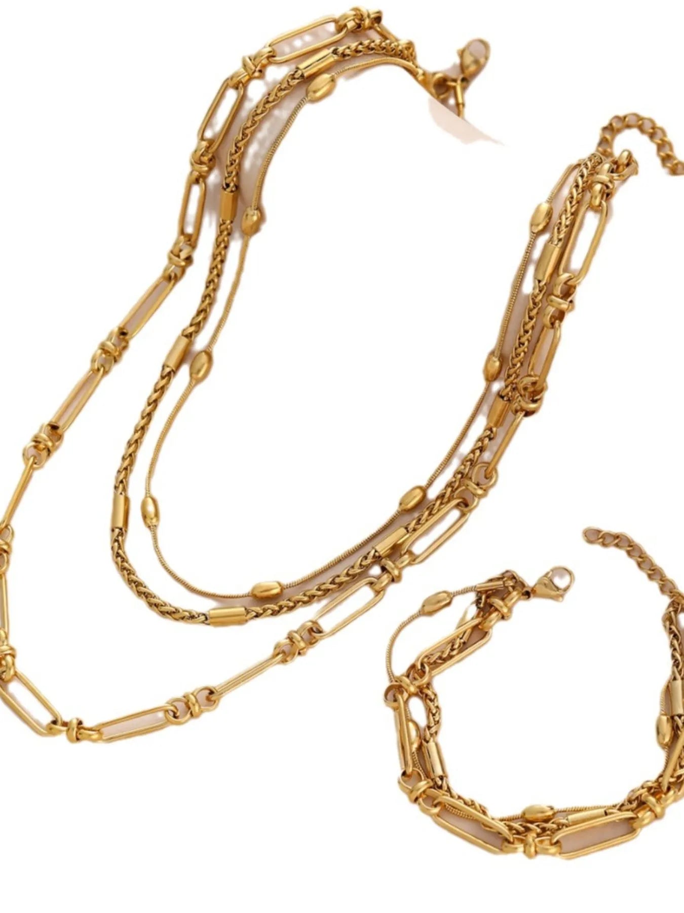 The Golden Hour Whispers Set - Ivory Embers