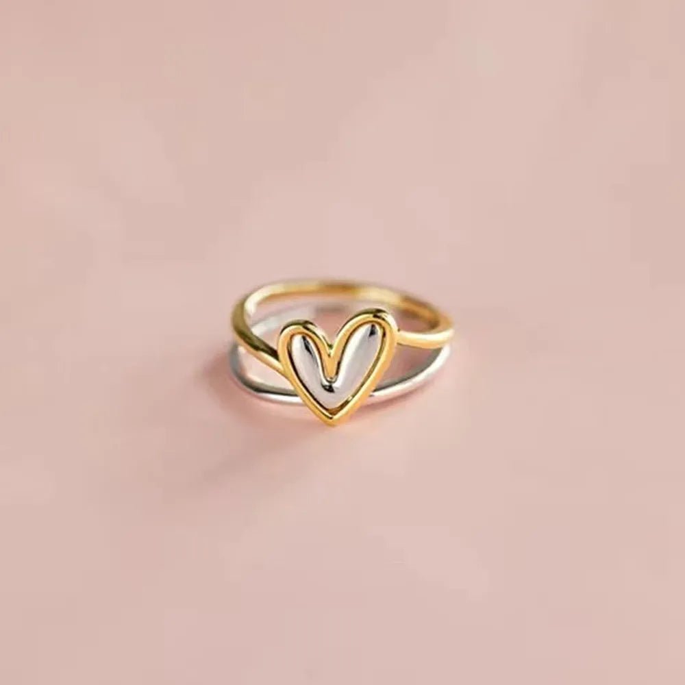 Vera Heart Ring - Ivory Embers