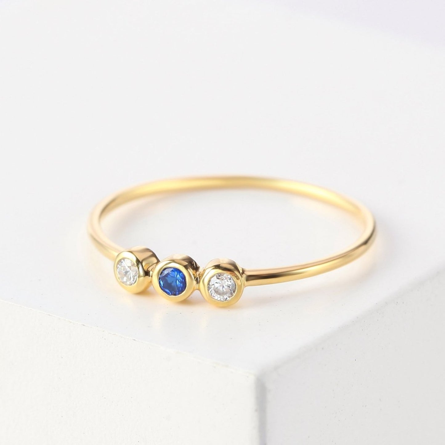EmberTrue Birthstone Bands - Ivory Embers