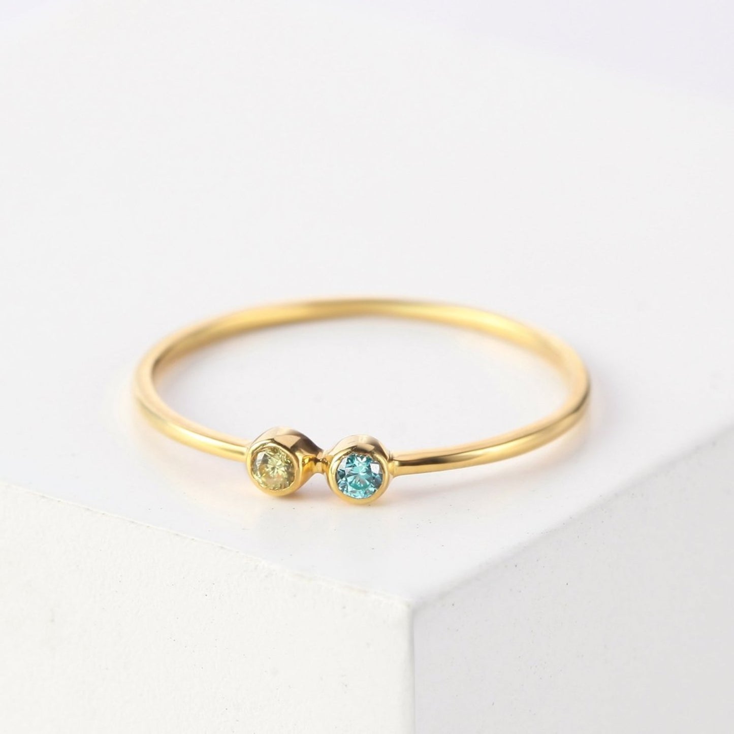 EmberTrue Birthstone Bands - Ivory Embers
