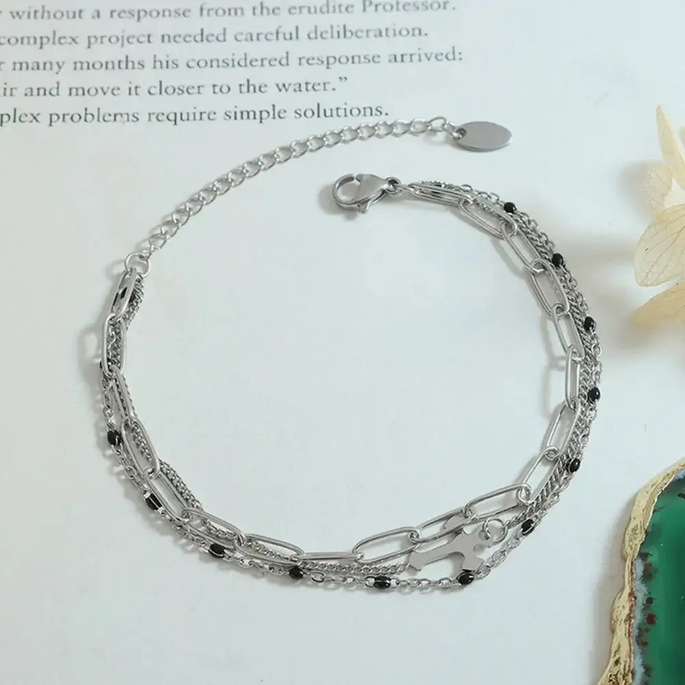 Layerlight Chain Bracelet - Ivory Embers