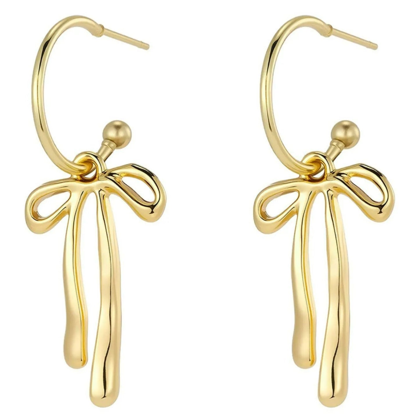 The Aurora Ties Earrings - Ivory Embers