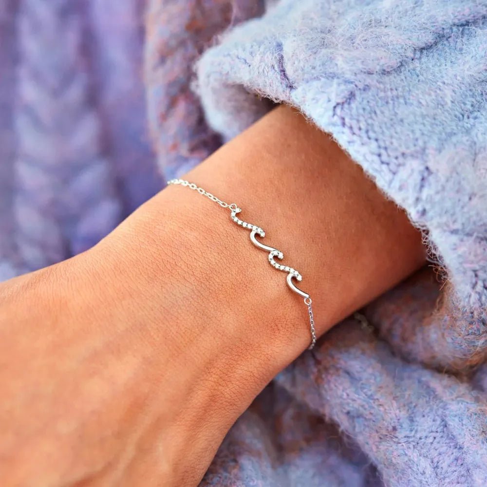 Tidecurve Bracelet - Ivory Embers
