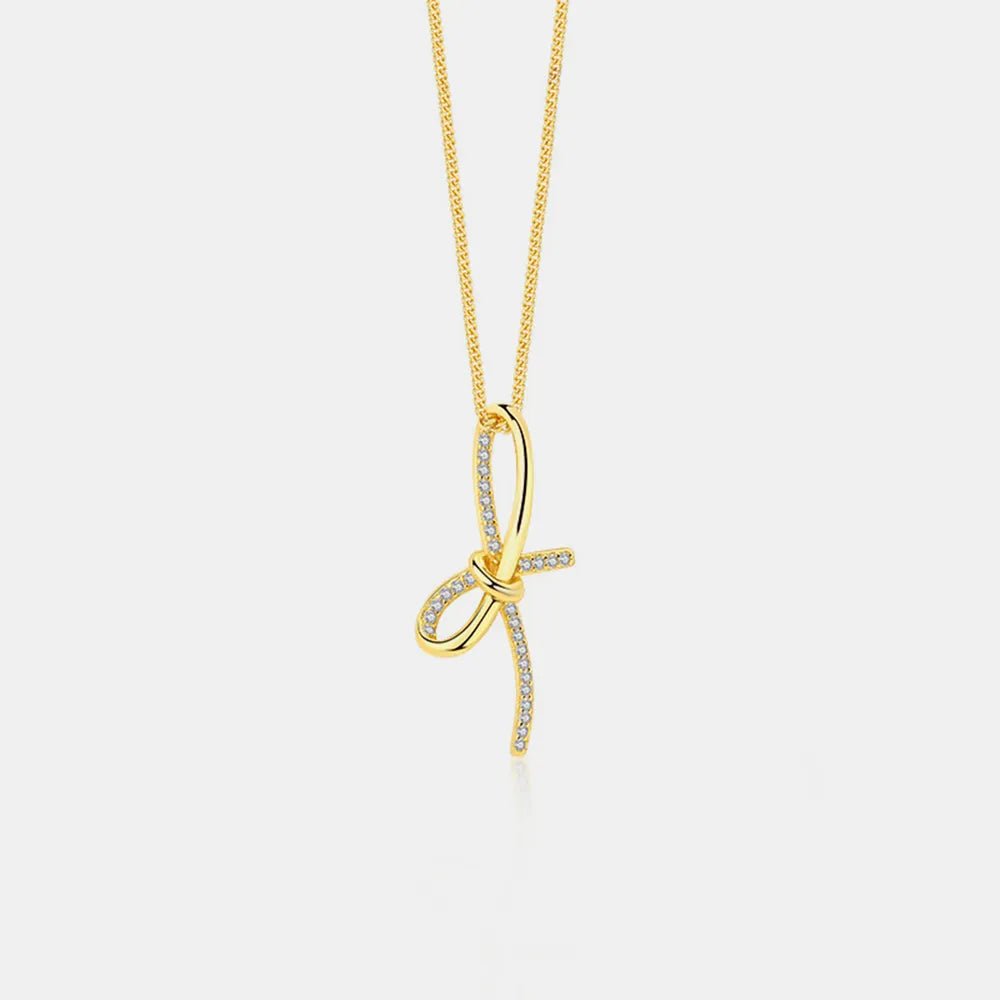 LuxeKnot Necklace - Ivory Embers