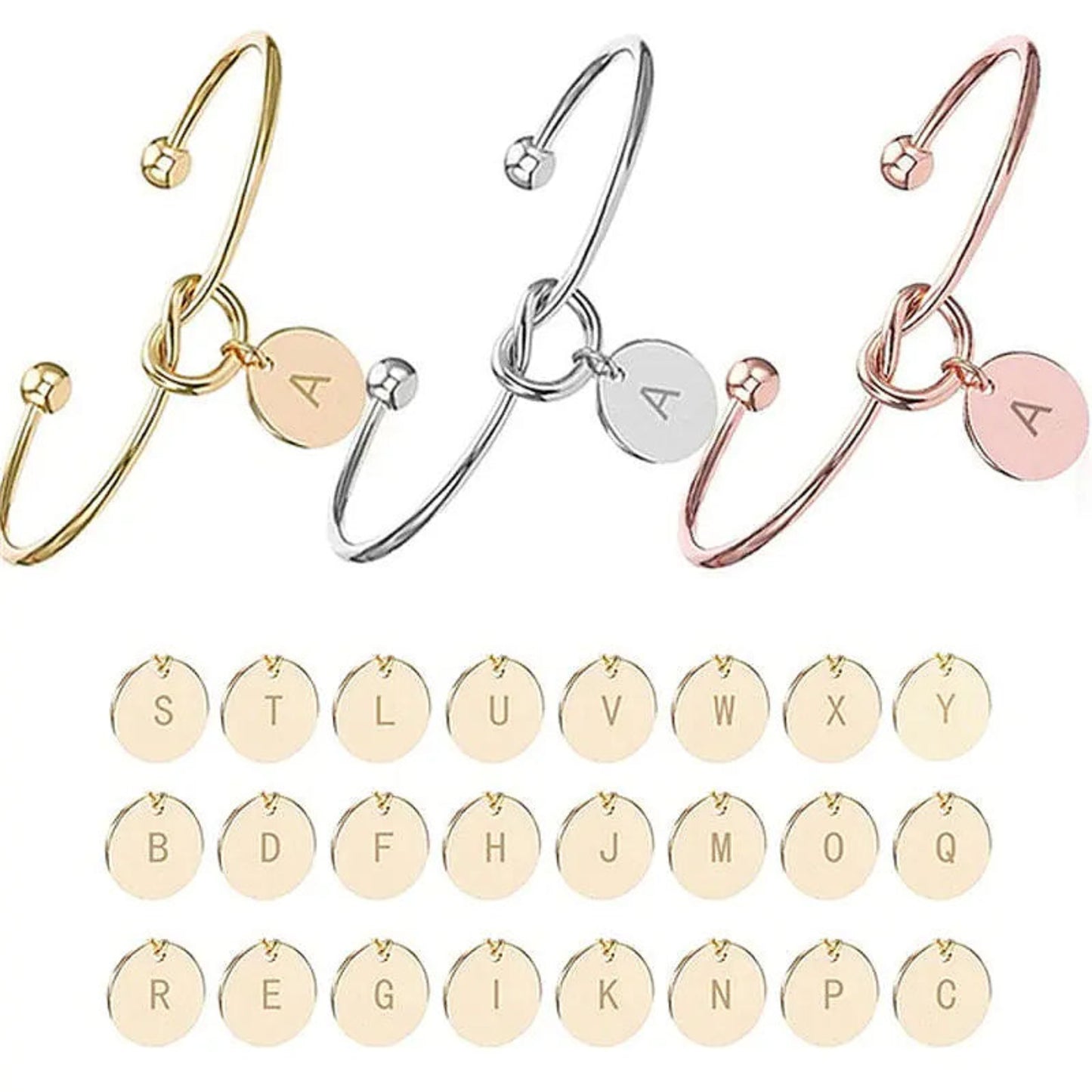 Embermark Letter Bracelet - Ivory Embers