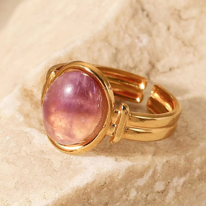 EmberStone Vintage Ring - Ivory Embers