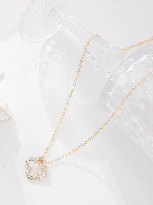 LuckyBloom Necklace - Ivory Embers