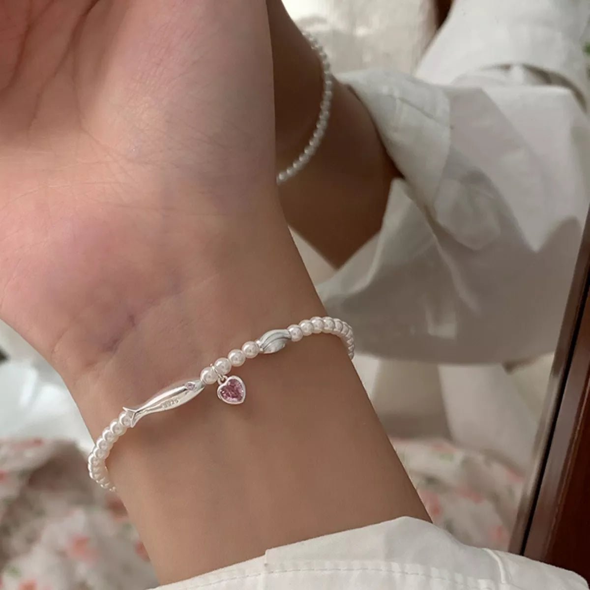Tidal Heart Bracelet - Ivory Embers