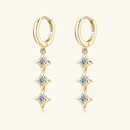 Lumen Arc Earrings - Ivory Embers