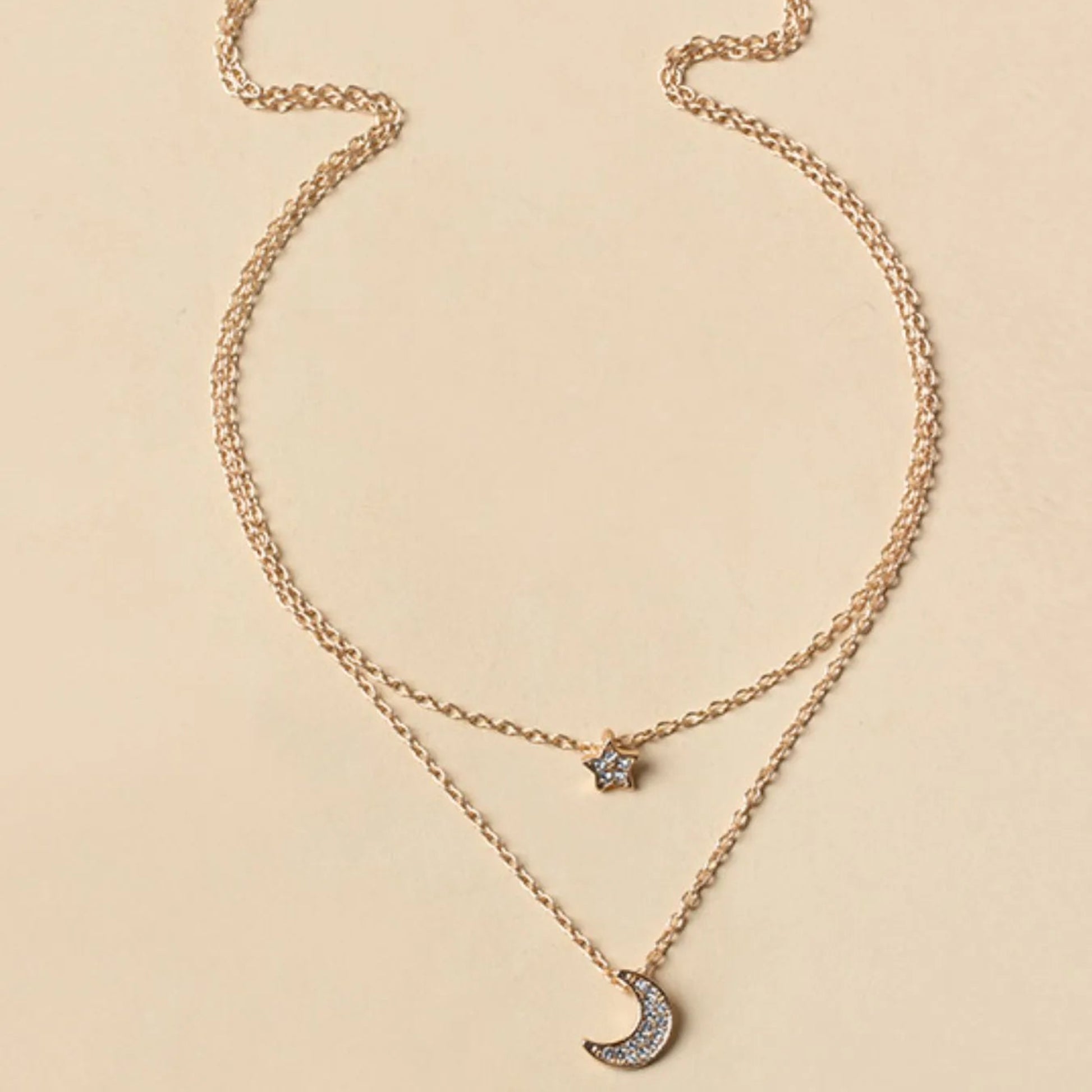 Celestia Drift Necklace - Ivory Embers