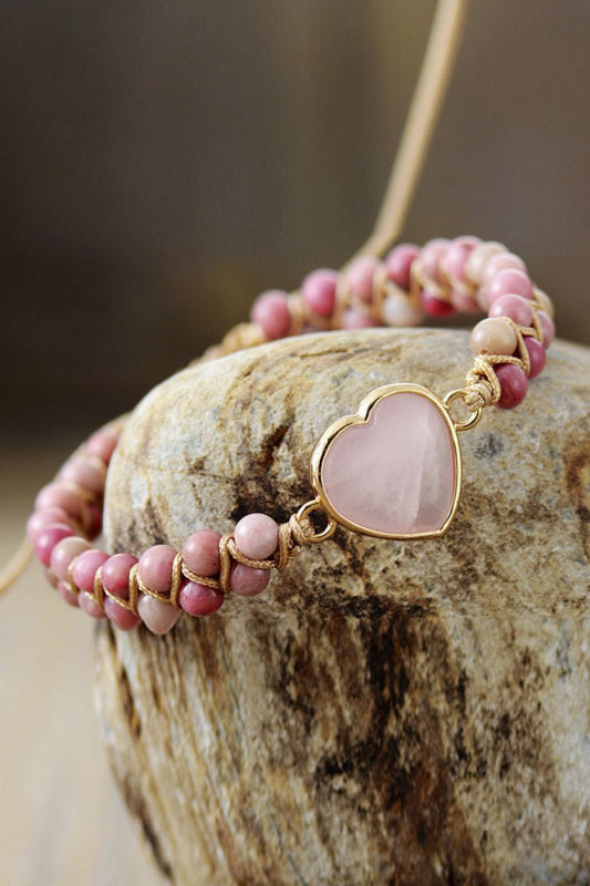 SoulStone Rose Bracelet - Ivory Embers