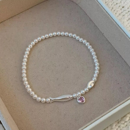 Tidal Heart Bracelet - Ivory Embers