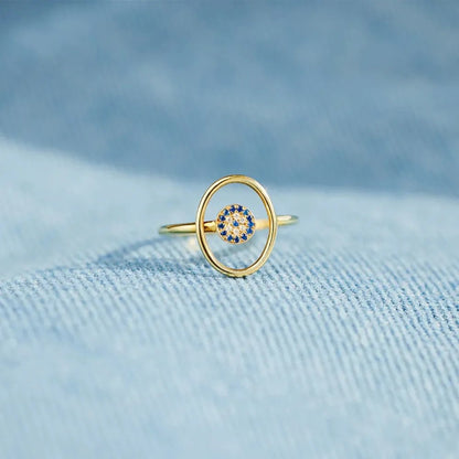 Celestia Eye Ring - Ivory Embers