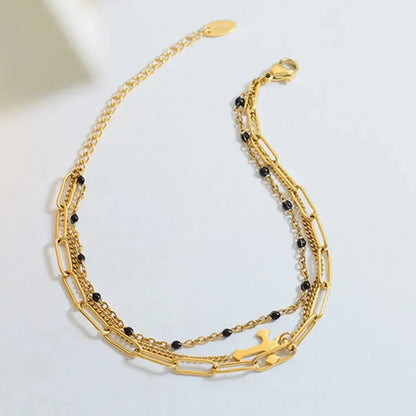 Layerlight Chain Bracelet - Ivory Embers
