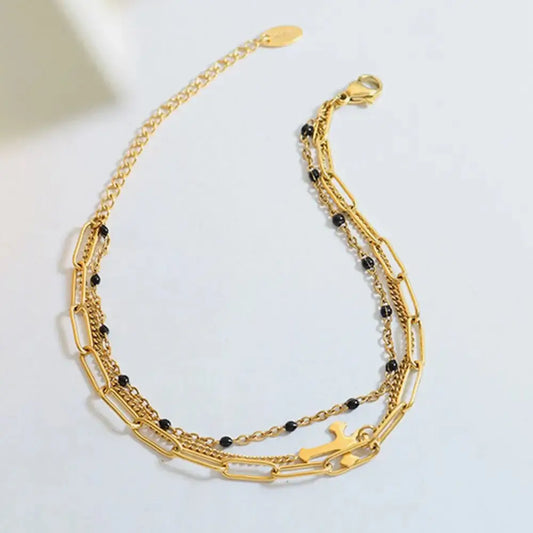 Layerlight Chain Bracelet - Ivory Embers