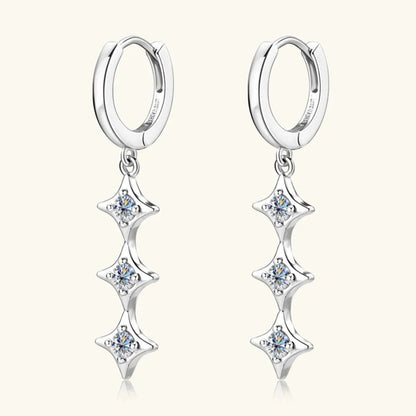 Lumen Arc Earrings - Ivory Embers