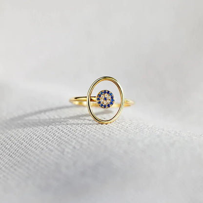 Celestia Eye Ring - Ivory Embers