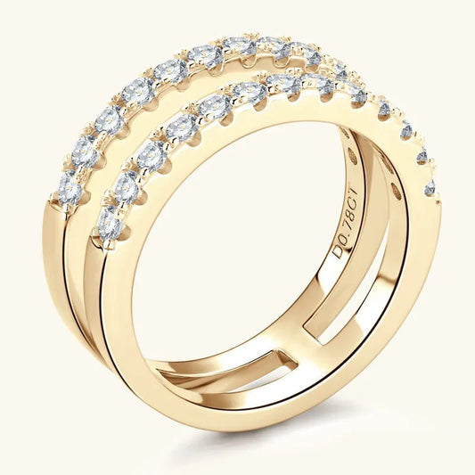 Halo Flame Rings - Ivory Embers