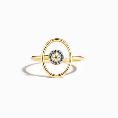 Celestia Eye Ring - Ivory Embers