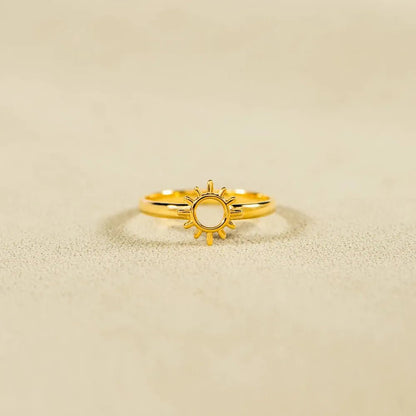 Solara Whisper Ring - Ivory Embers
