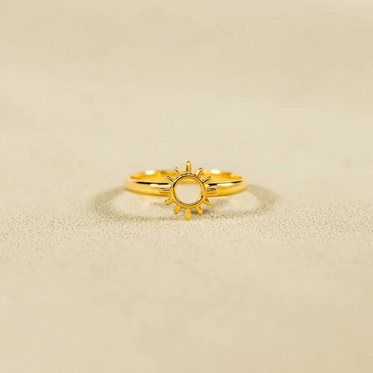 Solara Whisper Ring - Ivory Embers