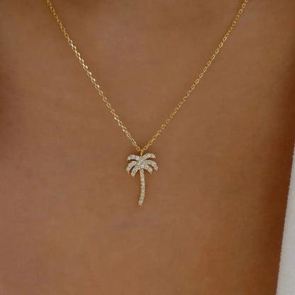 Palmlight Pendant Necklace - Ivory Embers