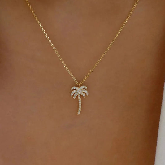 Palmlight Pendant Necklace - Ivory Embers