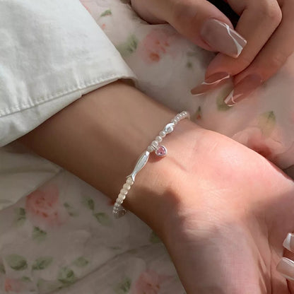 Tidal Heart Bracelet - Ivory Embers
