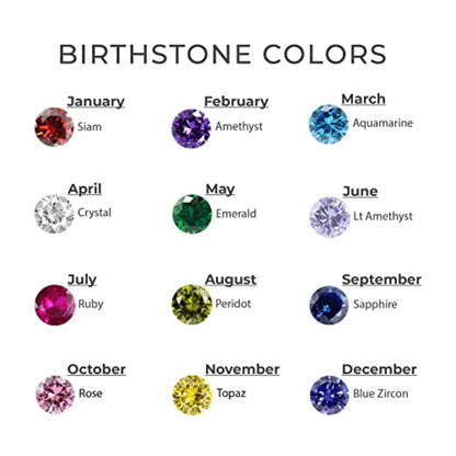 EmberTrue Birthstone Bands - Ivory Embers
