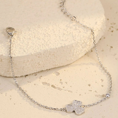 Lumen Clover Bracelet - Ivory Embers