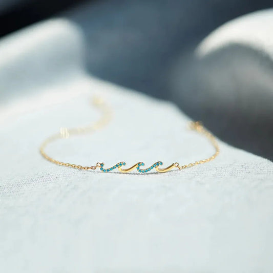 Tidecurve Bracelet - Ivory Embers