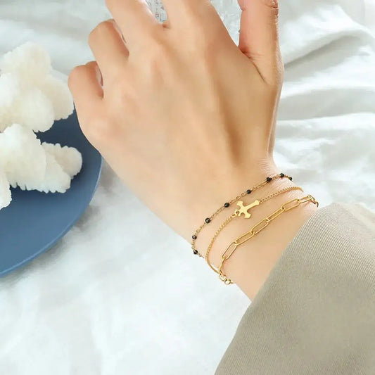 Layerlight Chain Bracelet - Ivory Embers
