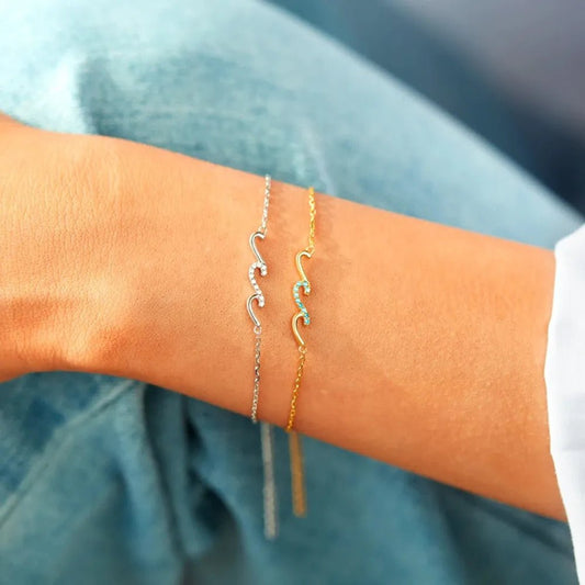 Tidecurve Bracelet - Ivory Embers