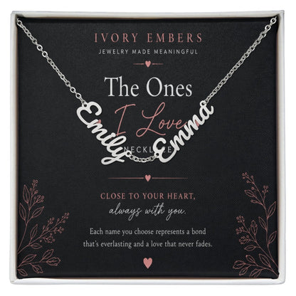 The Ones I Love Necklace - Ivory Embers
