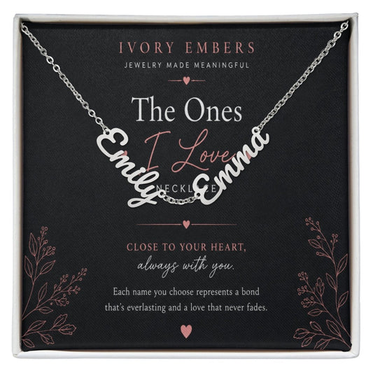 The Ones I Love Necklace - Ivory Embers