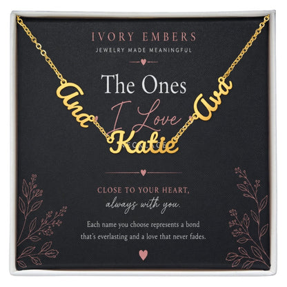 The Ones I Love Necklace - Ivory Embers