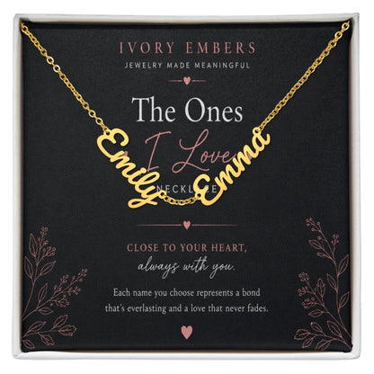 The Ones I Love Necklace - Ivory Embers