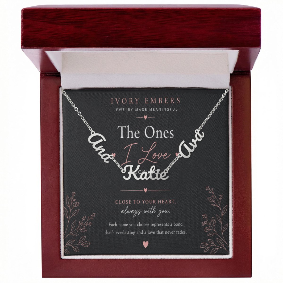 The Ones I Love Necklace - Ivory Embers