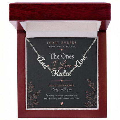 The Ones I Love Necklace - Ivory Embers